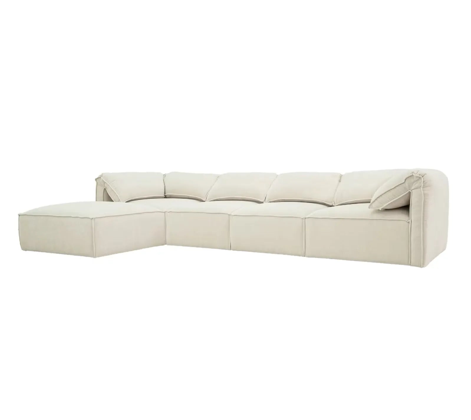 Kai Tribute Shell Modular Sofa - 4 Seater and Ottoman