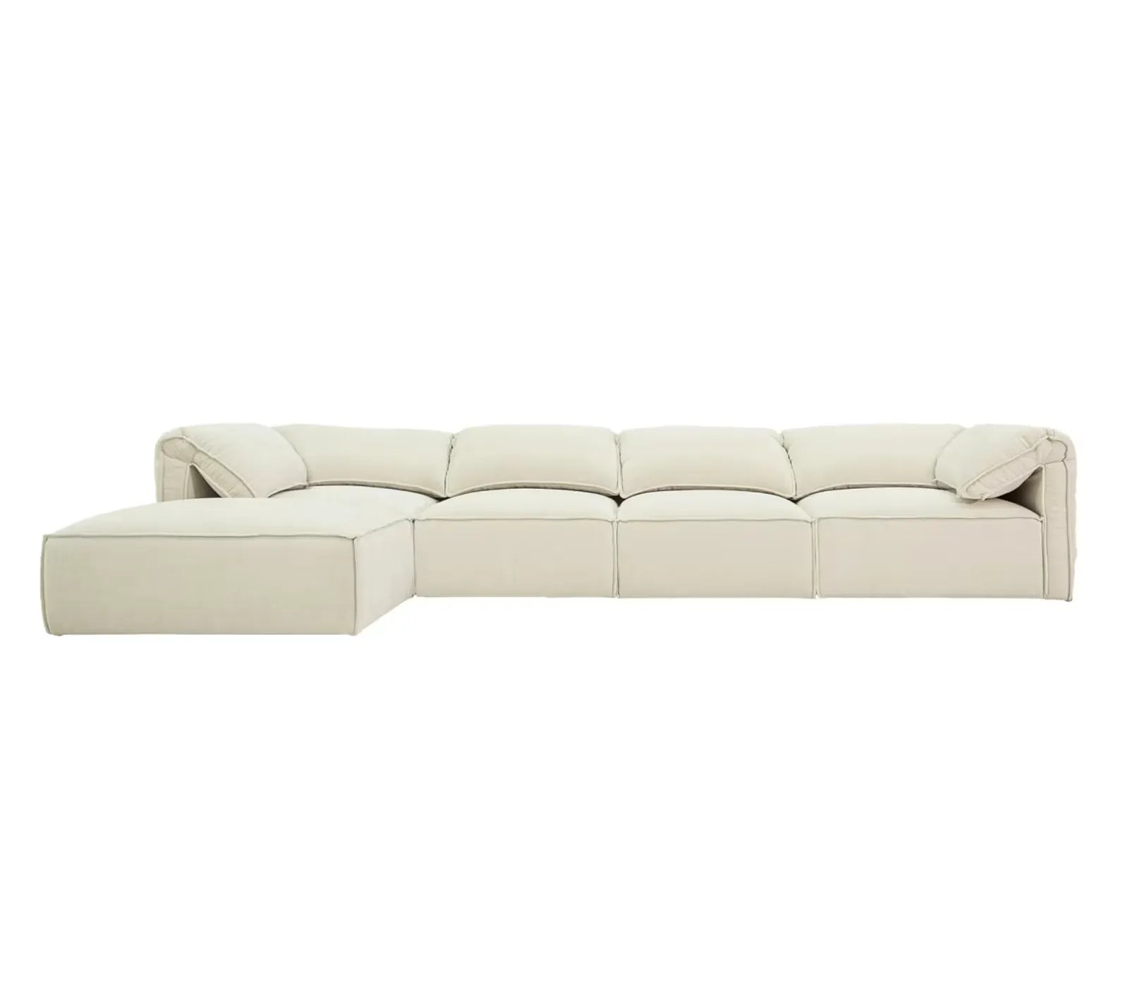 Kai Tribute Shell Modular Sofa - 4 Seater and Ottoman