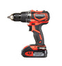 Compact hammer drill