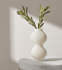 Spiral grooves vase