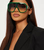 Elle Sunglasses - Green