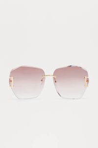 Stay Clear Sunglasses - Nude