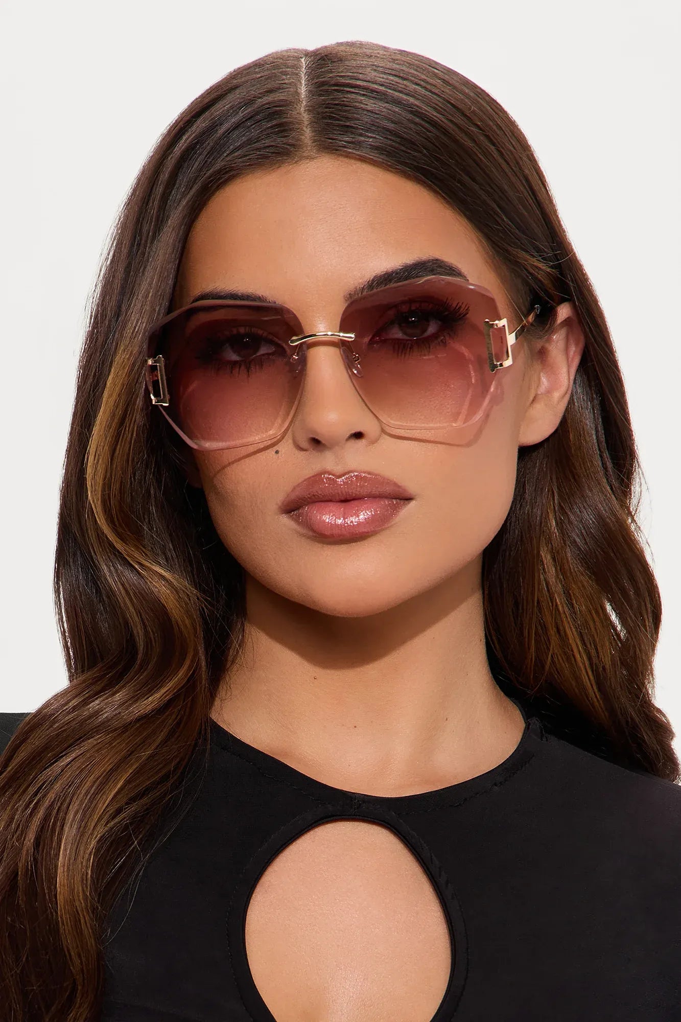 Stay Clear Sunglasses - Nude