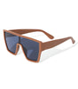 On My Worst Behavior Sunglasses - Brown
