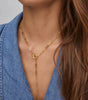 22 Inch Large Paperclip Chain Necklace in 18k Gold Vermeil