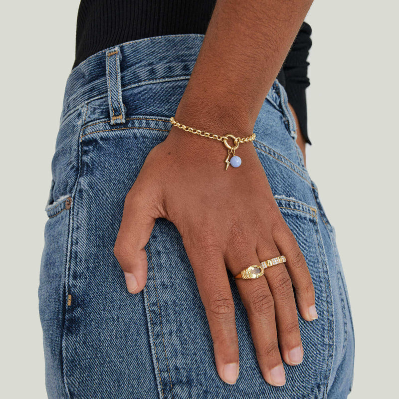 Rolo chain bracelet