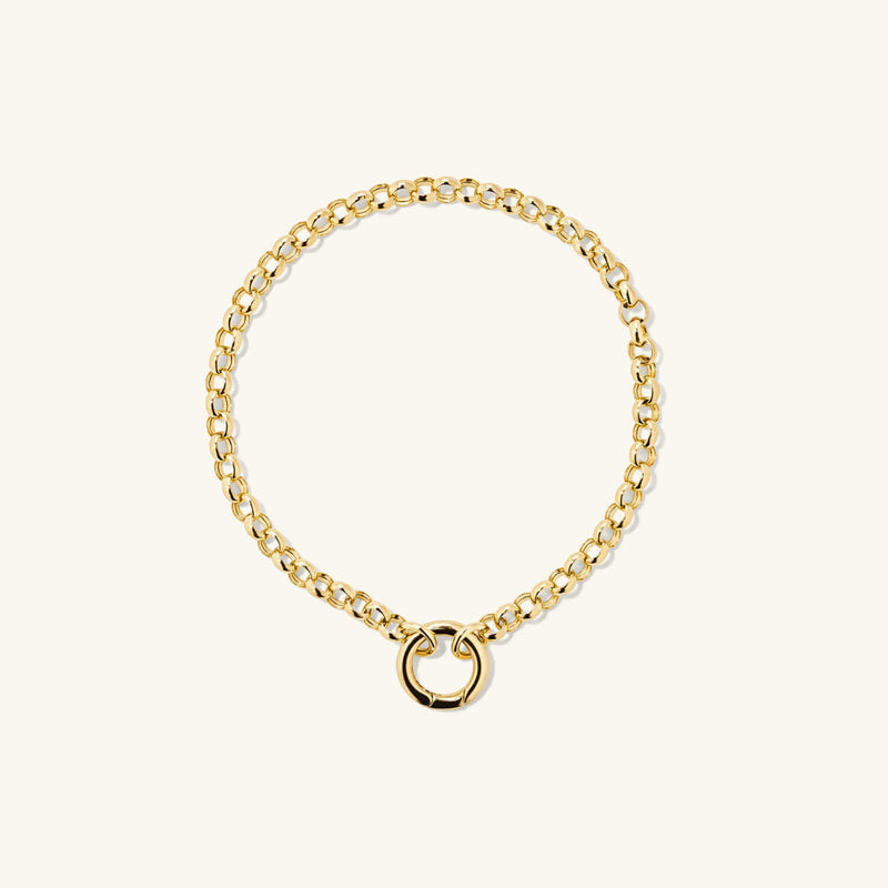 Rolo chain bracelet