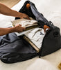 Halfday travel garment carry-on duffle bag