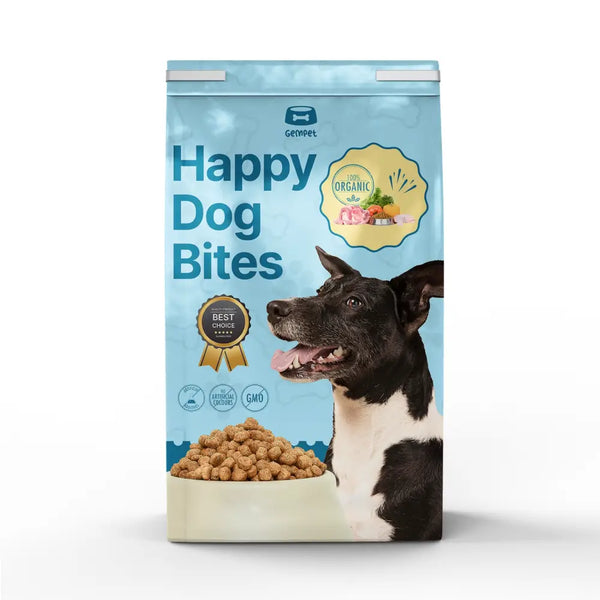 Happy dog bites high protein