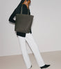 Tall easy zipper tote