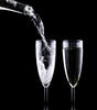 Ribbed Wine Glasses, Set of 4