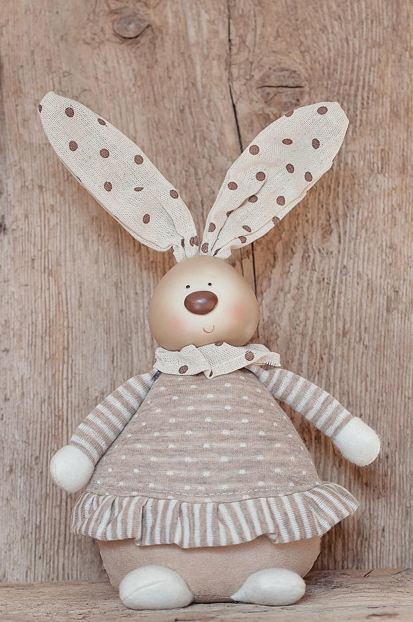 Floppy-Ear Plush Bunny