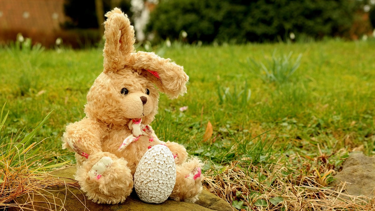 Floppy-Ear Plush Bunny