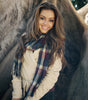 Lambswool Plaid Scarf