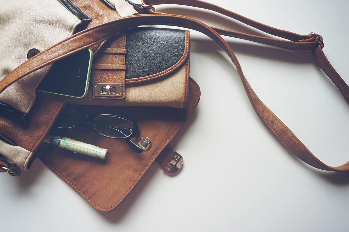 Drawstring Leather Bucket Bag