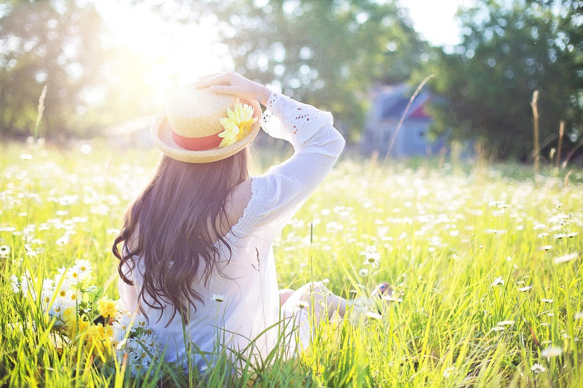 Woven Straw Sun Hat