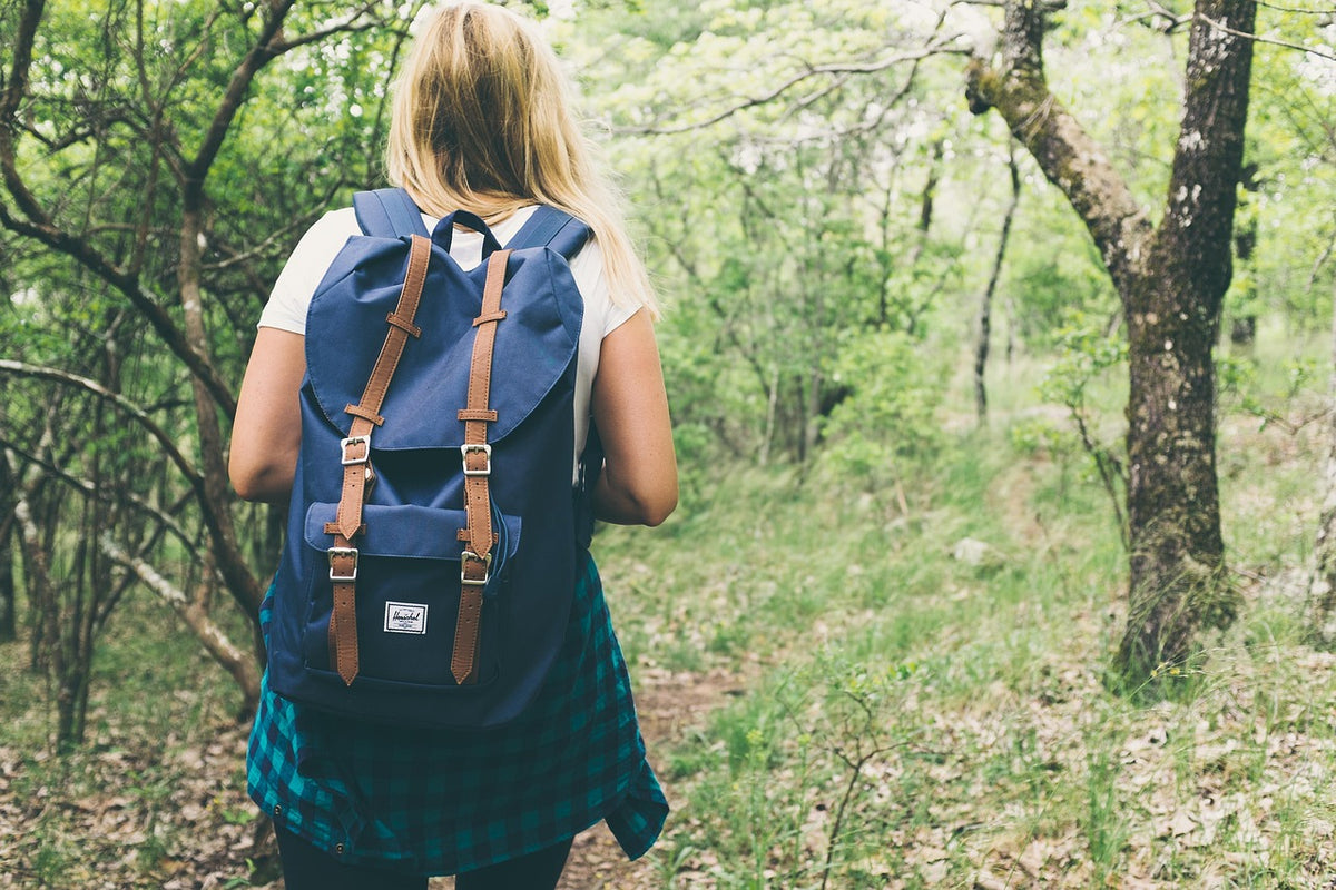 Roll-Top Canvas Backpack