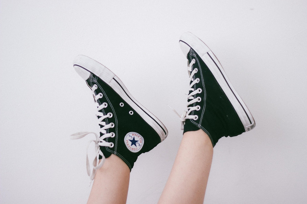 Canvas High-Top Sneakers
