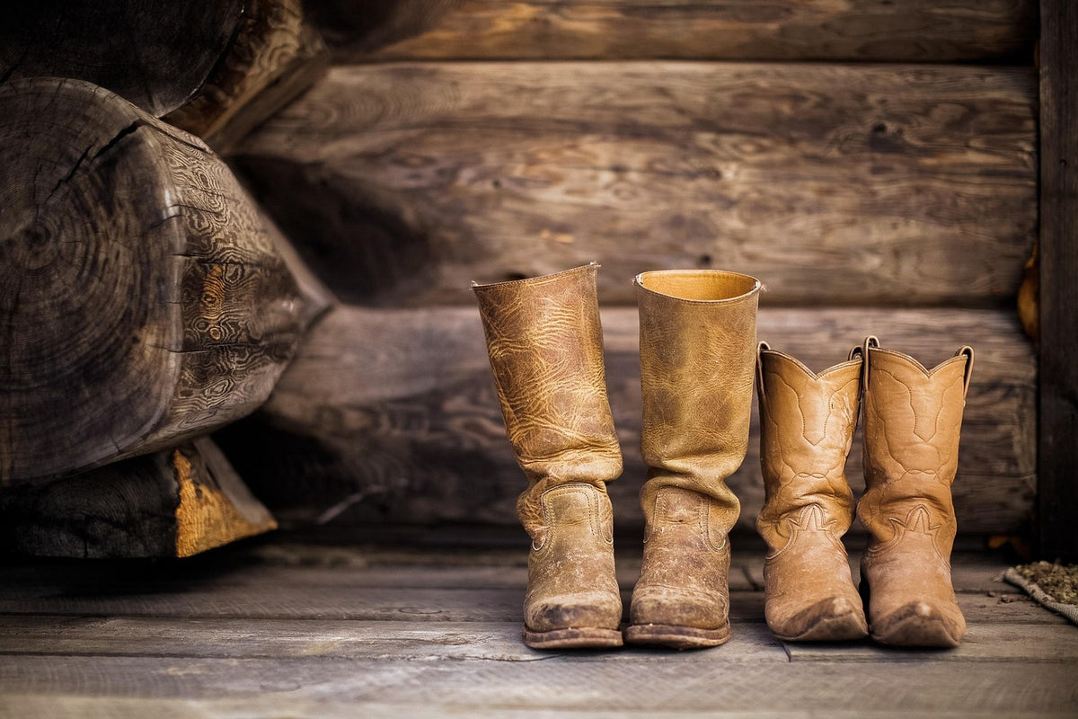 Leather Knee-High Boot