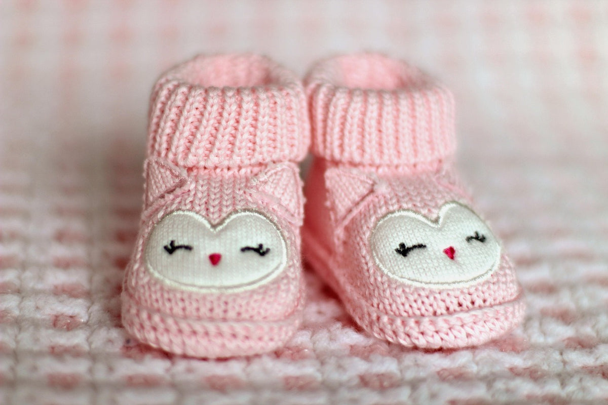 Knit Baby Booties