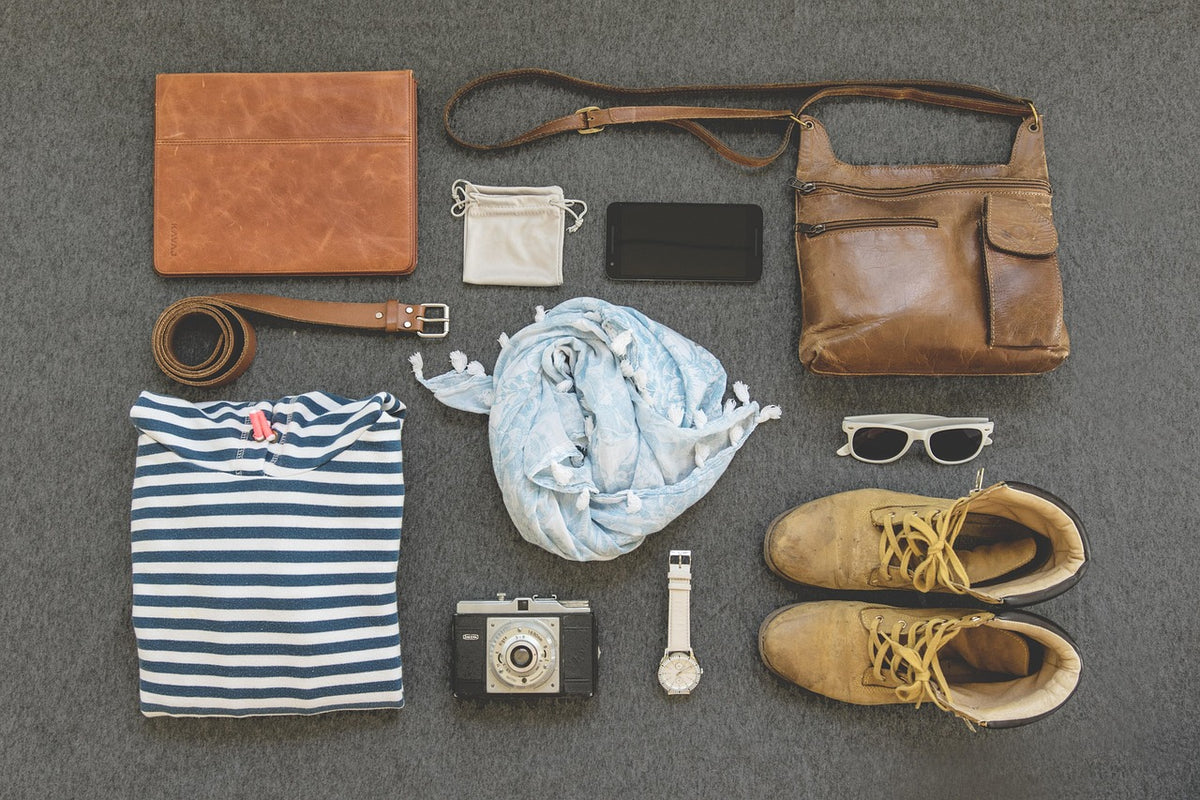 Drawstring Leather Bucket Bag