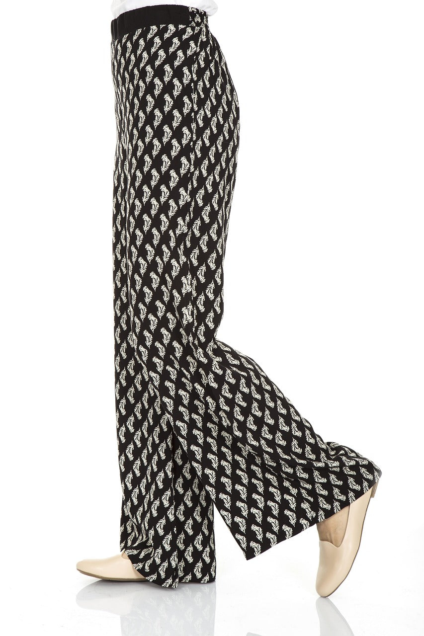 High-Rise Wide-Leg Trouser