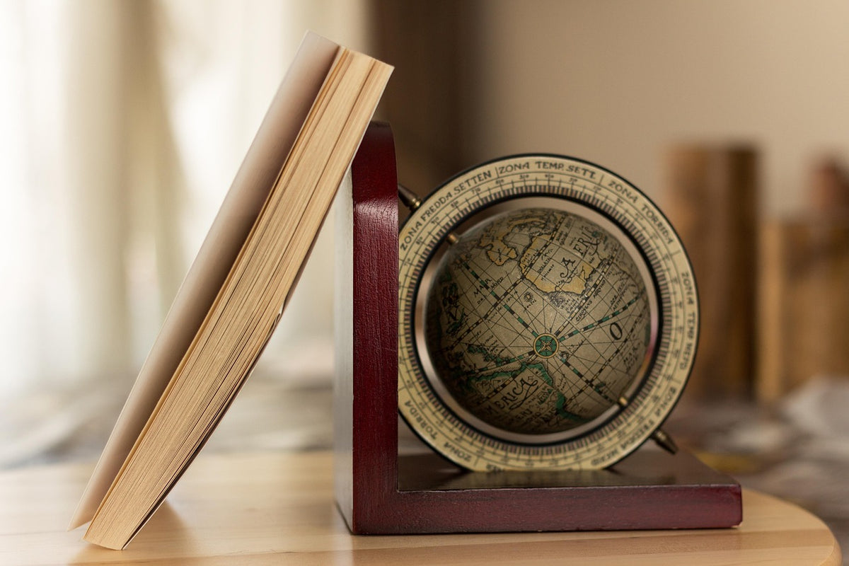 Arc Walnut Bookends