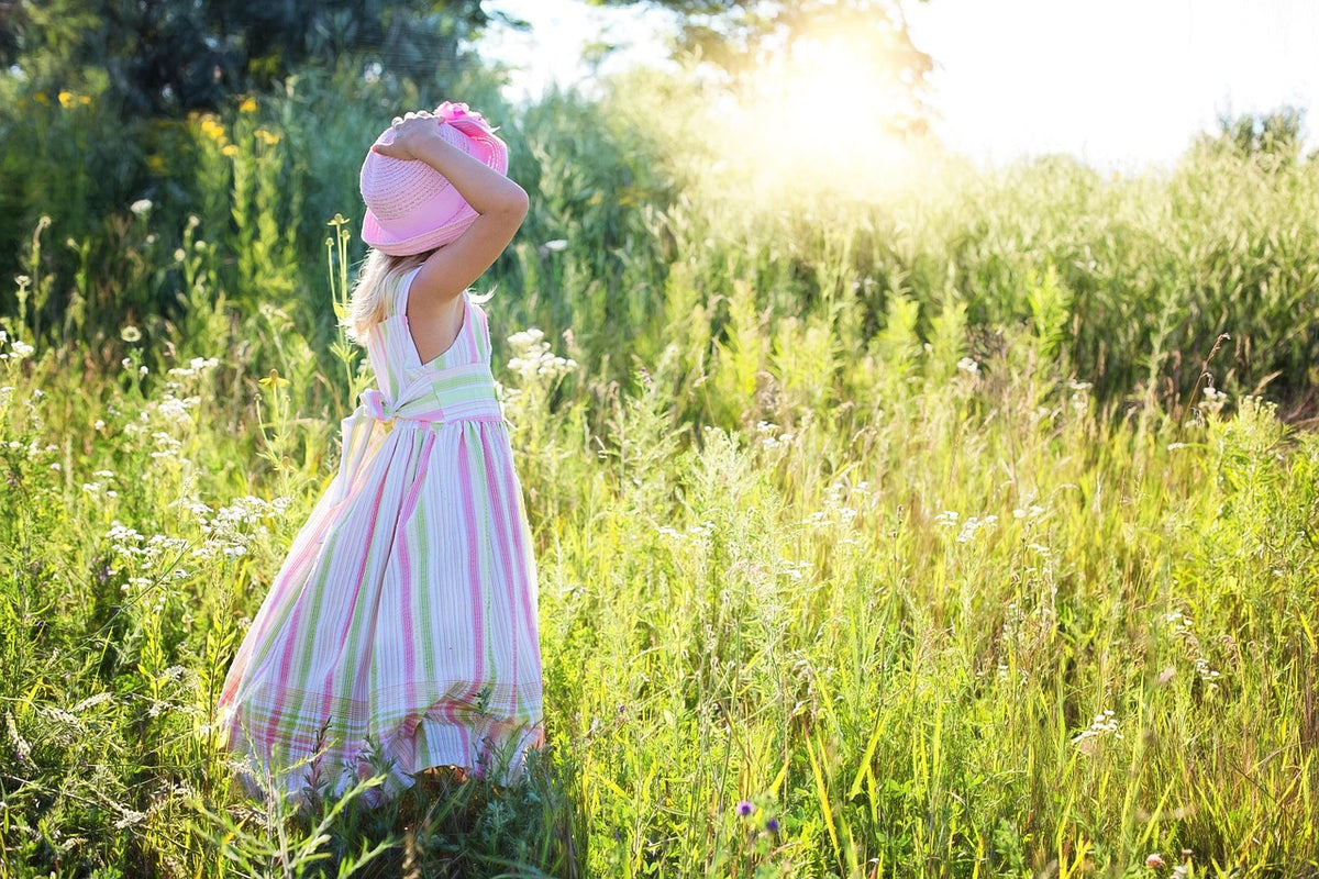 Ruffle Collar Toddler Dress