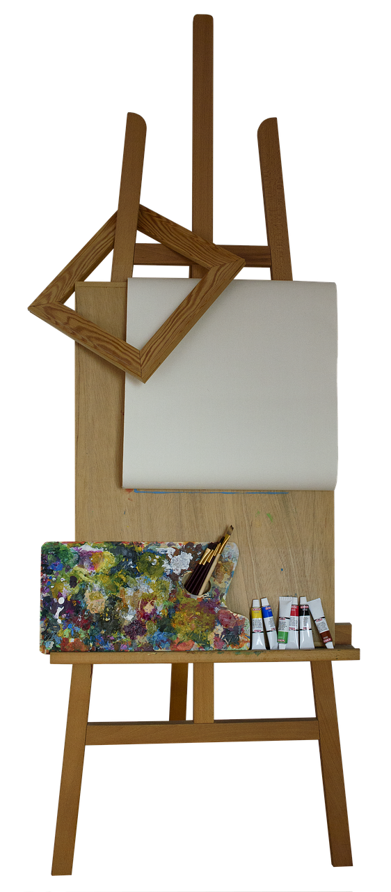Double-Sided Art Easel