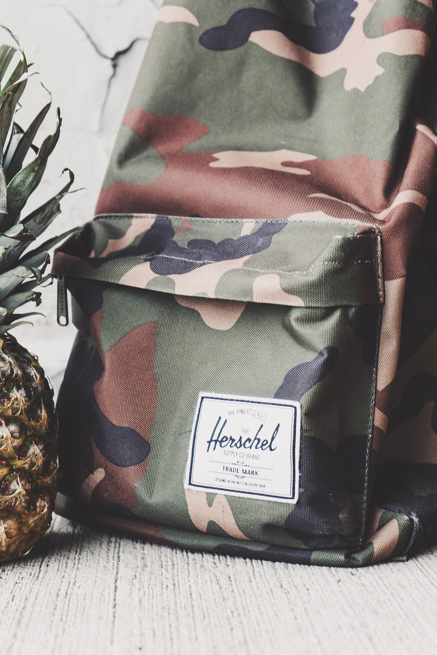Roll-Top Canvas Backpack