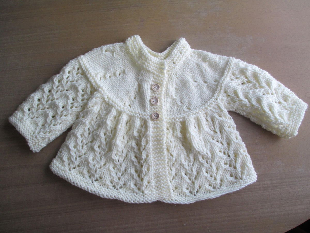 Chunky Knit Baby Cardigan