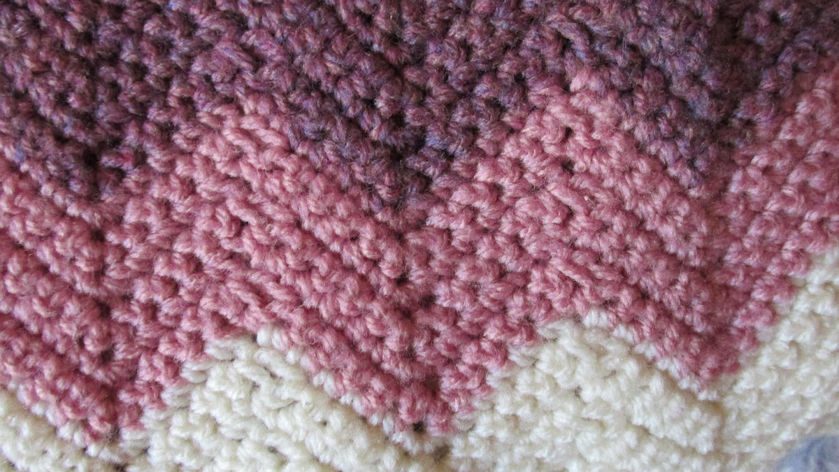 Cable Knit Baby Blanket