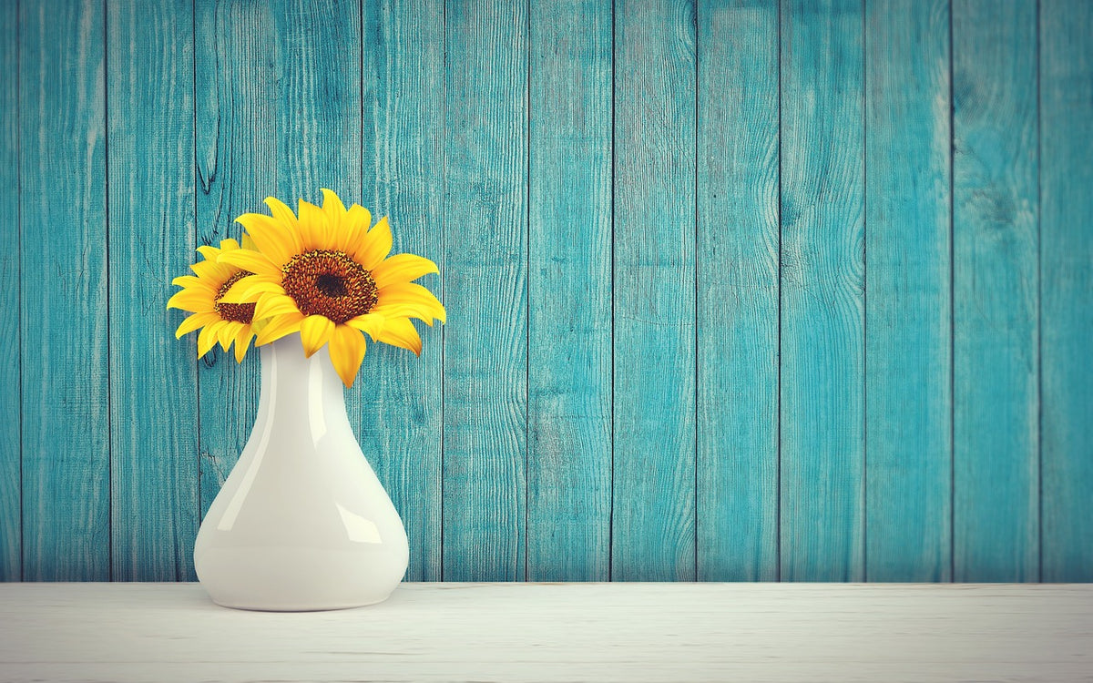 Ridge Stoneware Table Vase