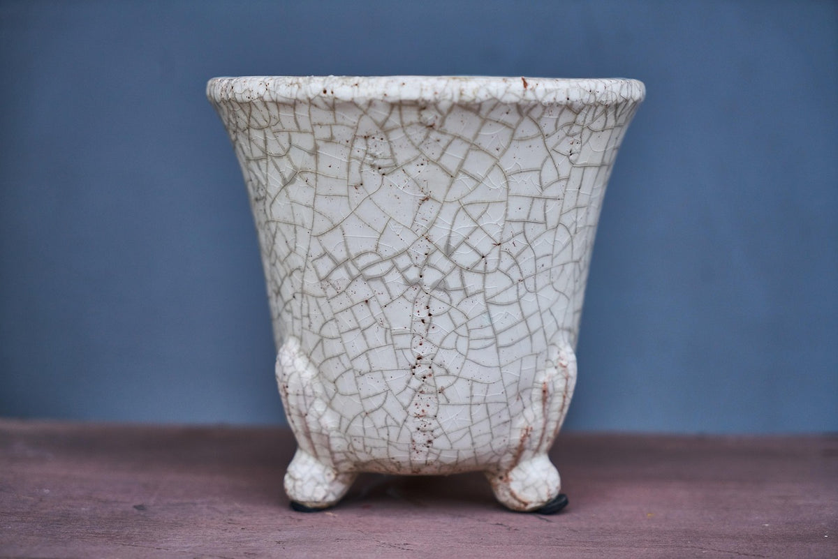 Ridge Stoneware Table Vase