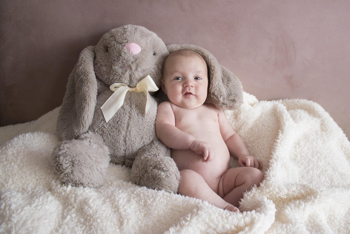 Floppy-Ear Plush Bunny