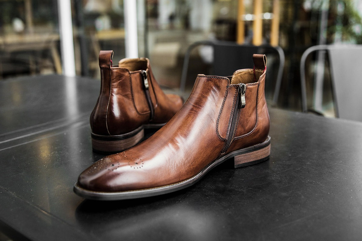 Leather Chelsea Boot