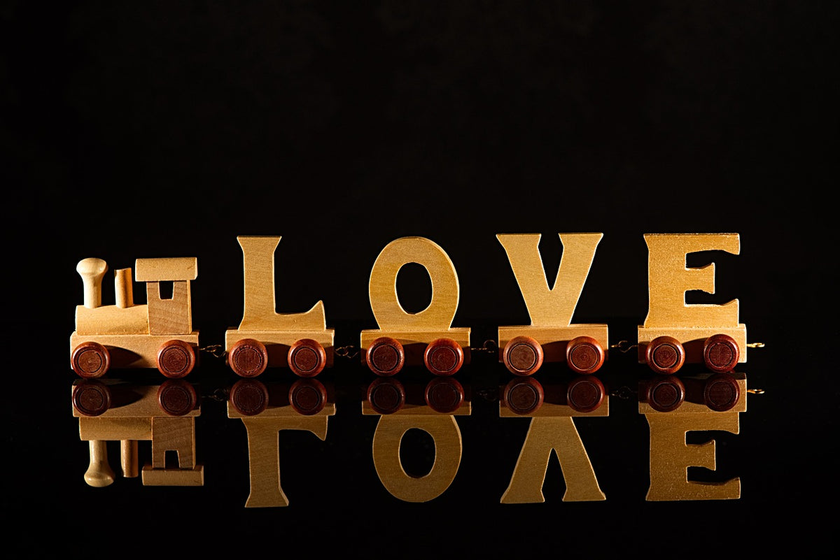 Wooden Train Set