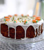 Footed Glass Cake Stand