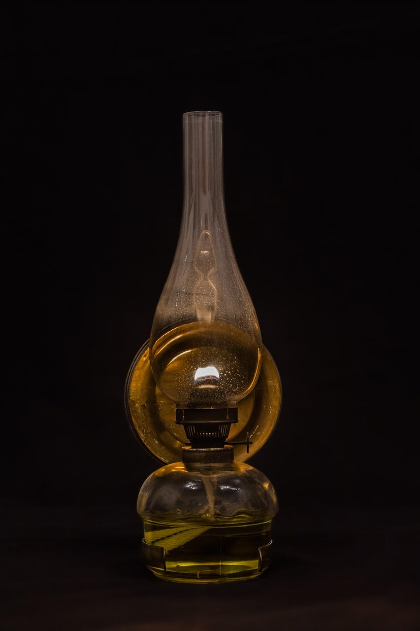 Mushroom Glass Table Lamp