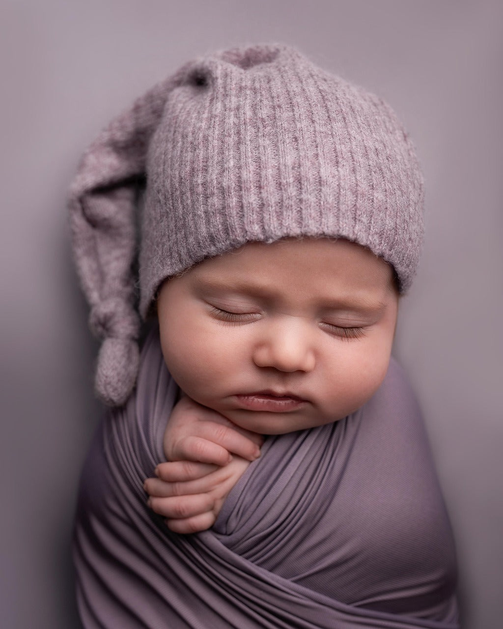 Knit Hat & Mittens Set