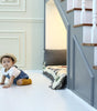Linen-Blend Shortall