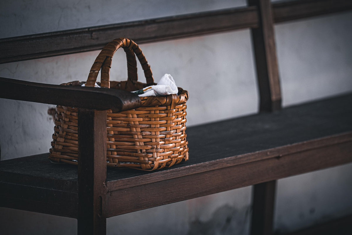 Woven Seagrass Storage Baskets