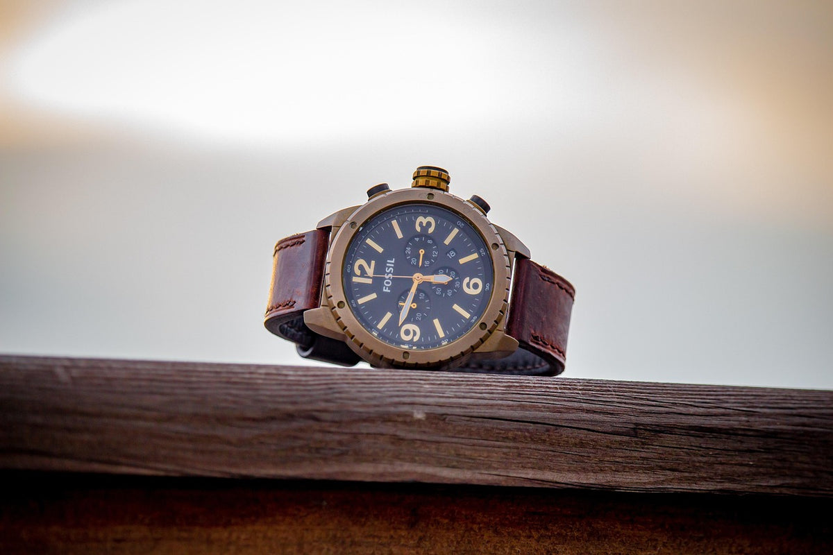 Saddle Leather Watch Band