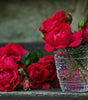 Fluted Glass Bud Vase