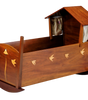 Rocking Wooden Bassinet