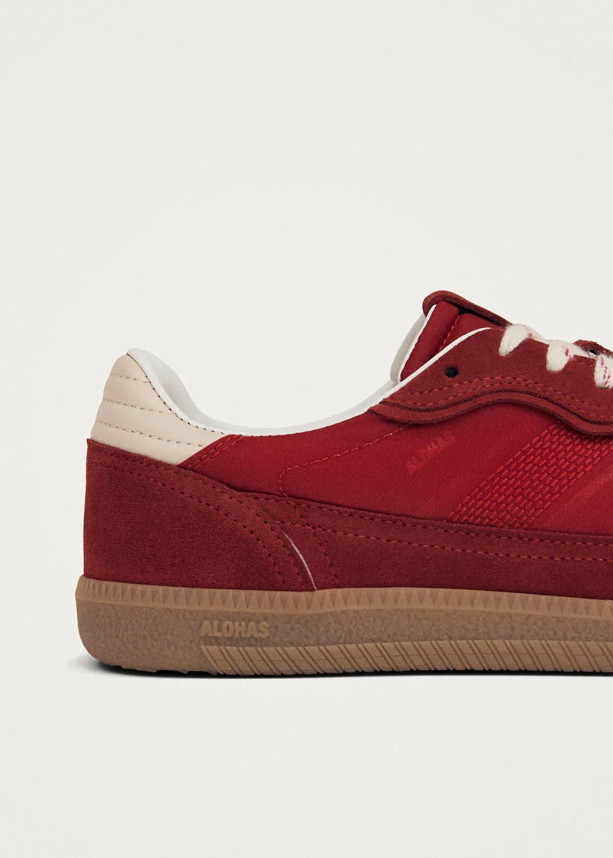 Tb.490 Rife Sheen Red Leather Sneakers