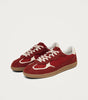 Tb.490 Rife Sheen Red Leather Sneakers