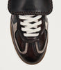 Tb.490 Club Brushed Dark Chocolate Leather Sneakers