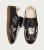 Tb.490 Club Brushed Dark Chocolate Leather Sneakers