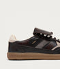 Tb.490 Club Brushed Dark Chocolate Leather Sneakers